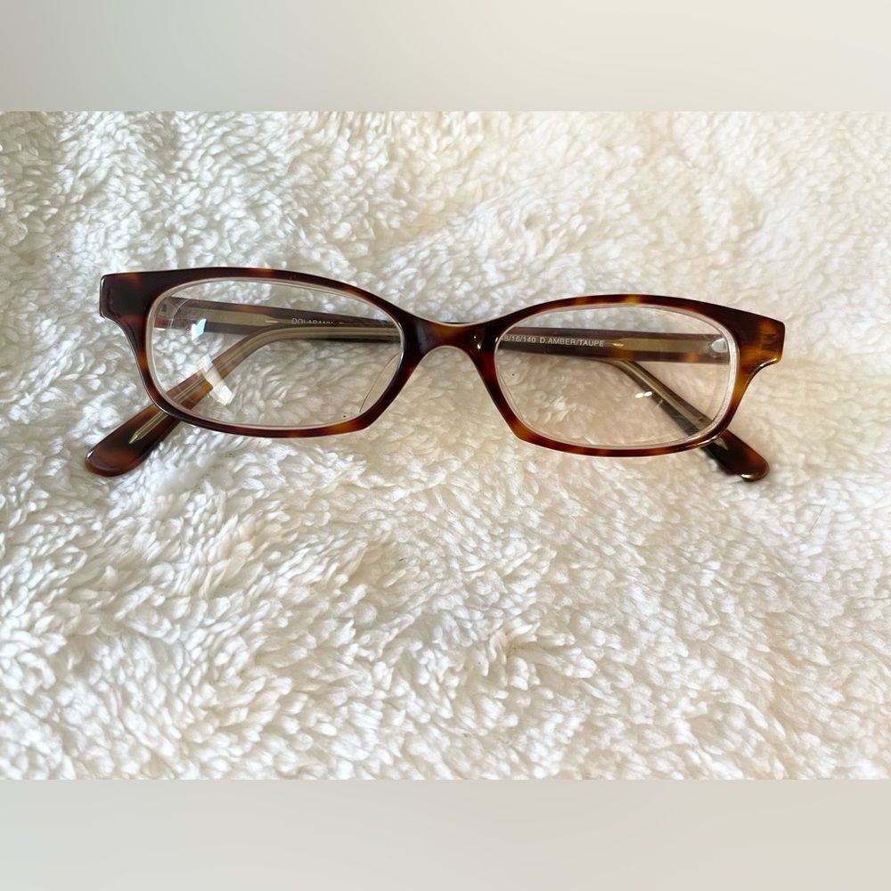 Dolabany Eyeglasses Frame Denver 48-16-140 D. Amber Taupe Tortoise